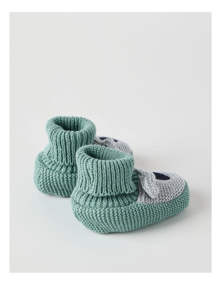 Koala Novelty Beanie in Sage image 3