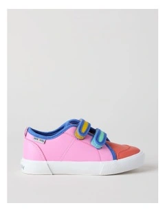 Colour blocked Play Sneakers in Pink
