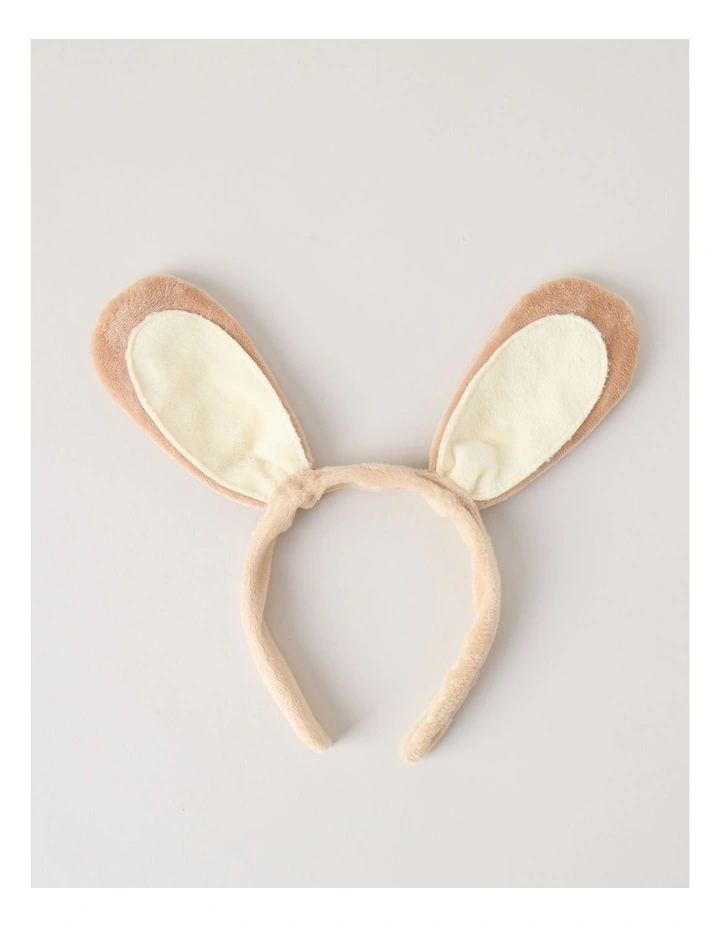 Bunny Headband in Cream image 1