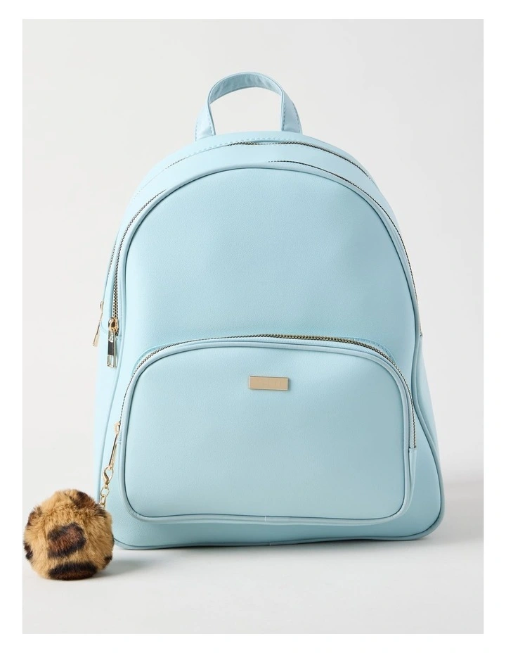 Backpack with Bag charm in Light Blue image 1