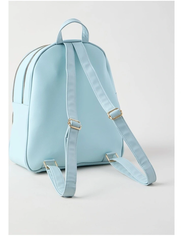 Backpack with Bag charm in Light Blue image 3