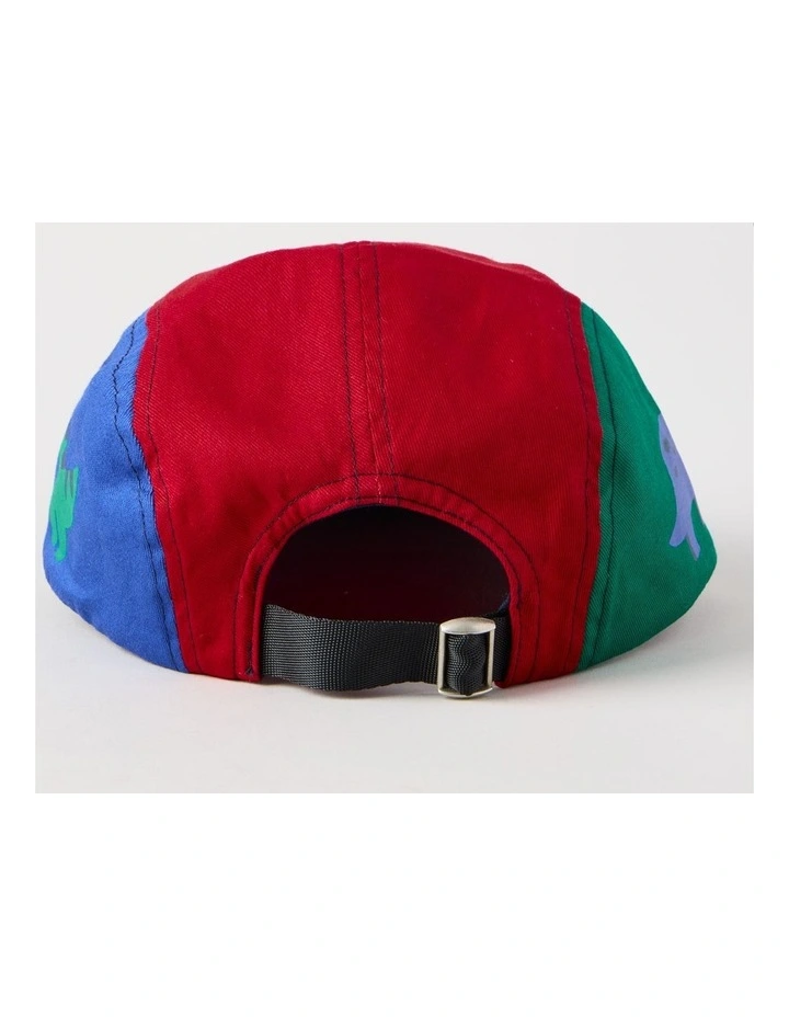 Trucker Hat with Dino Boucle in Navy image 4