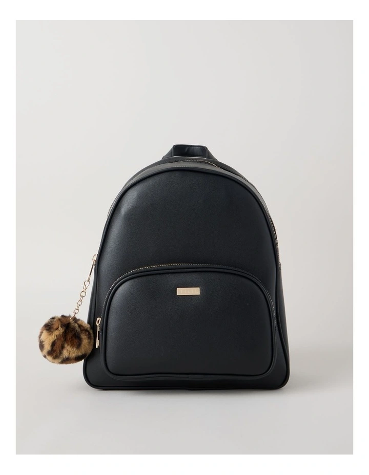 Backpack With Bag Charm in Light Blue image 1