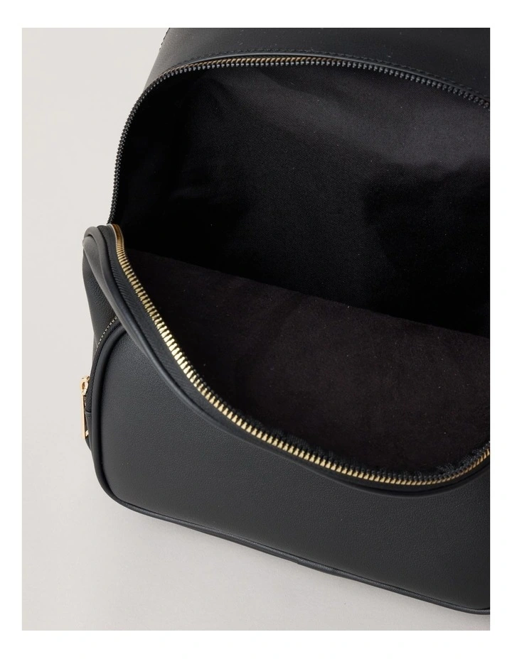 Backpack With Bag Charm in Light Blue image 5