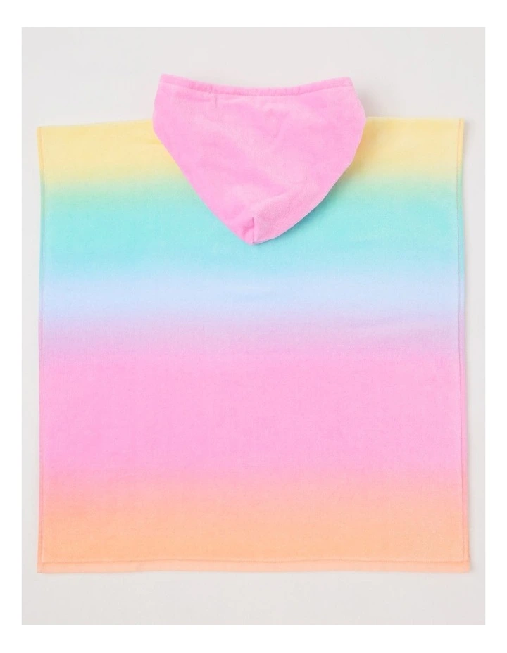 Hooded Towel in Rainbow image 4