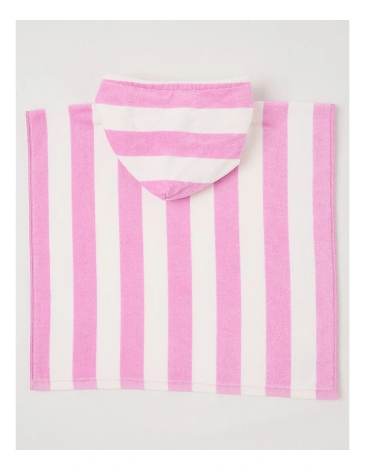 Strawberry Hooded Towel in Pink image 3
