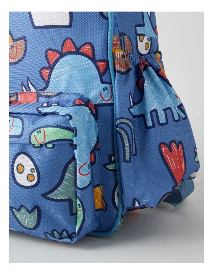 Dino Backpack in Blue image 4