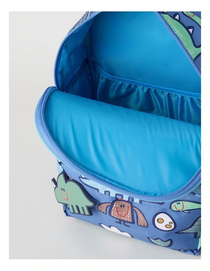 Dino Backpack in Blue image 6