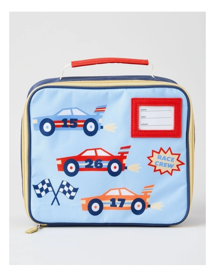 Race Crew Lunchbox in Blue image 1