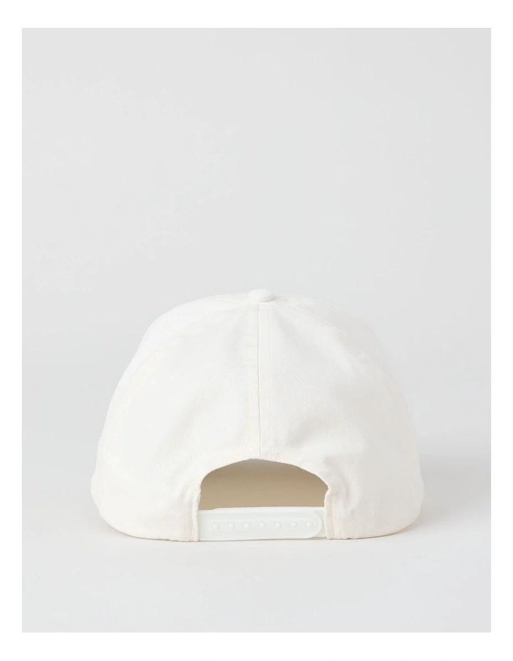 'Mon Cheri' Beaded Cap in Cream image 3