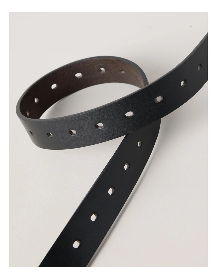 Reversible Belt in Black image 2