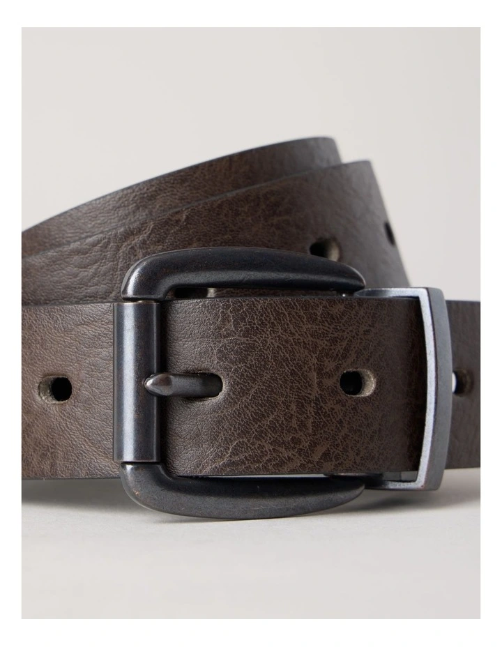 Reversible Belt in Black image 3