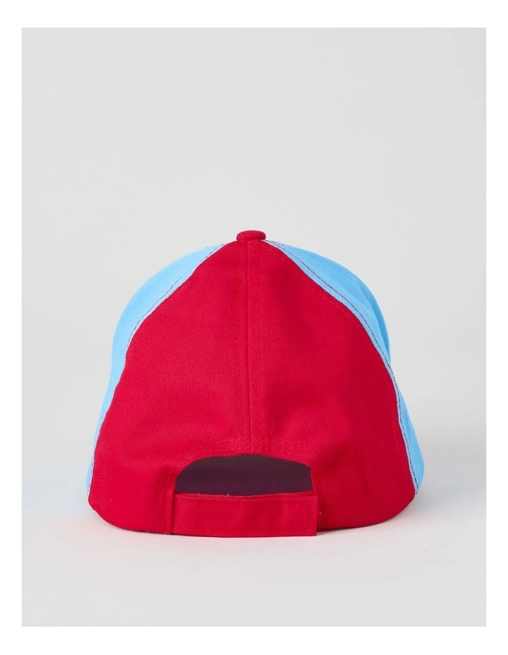 Colourblocked Race Crew Cap in Navy image 3