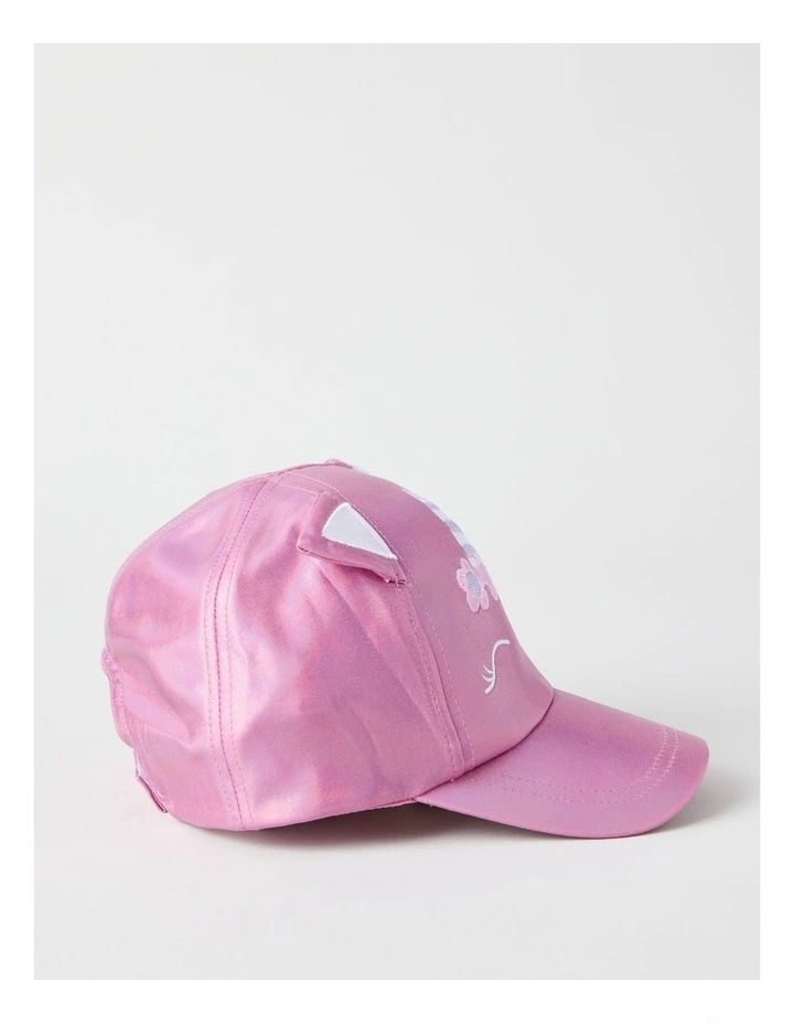Iridescent Unicorn Cap in Pink image 3
