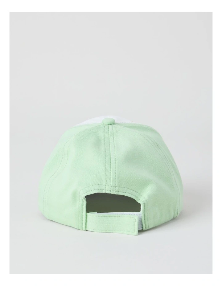 Safari Cap in Blue/Green image 3