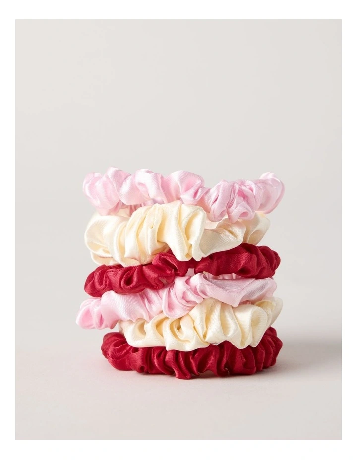 2 Pack Strawberry Clips & Hair Ties in Red image 3