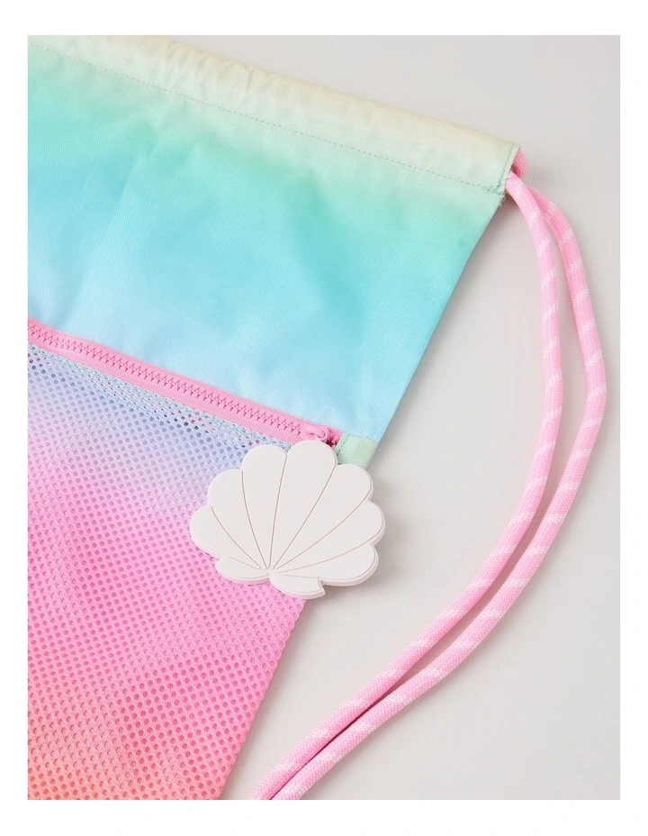 Swim Bag in Ombre Rainbow image 2