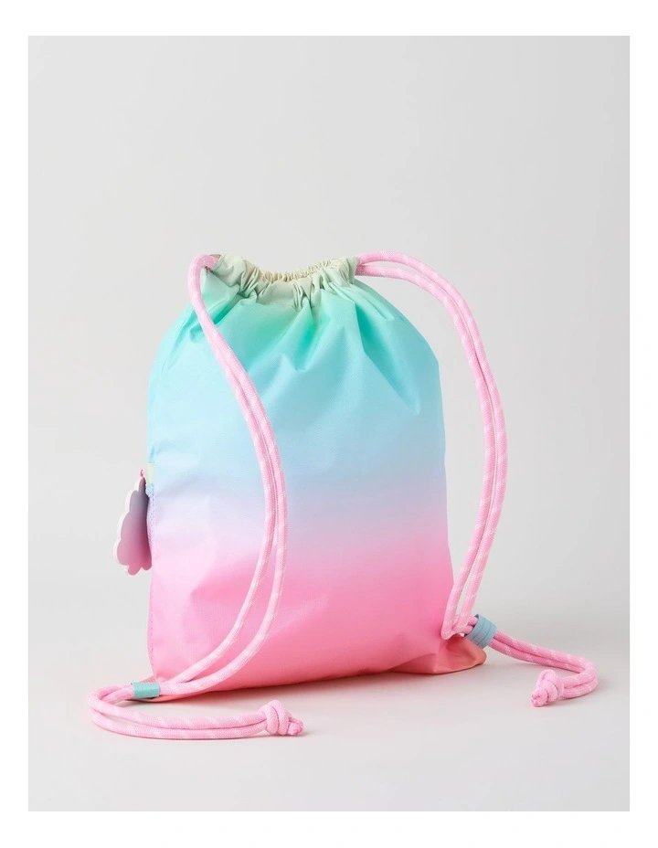 Swim Bag in Ombre Rainbow image 3