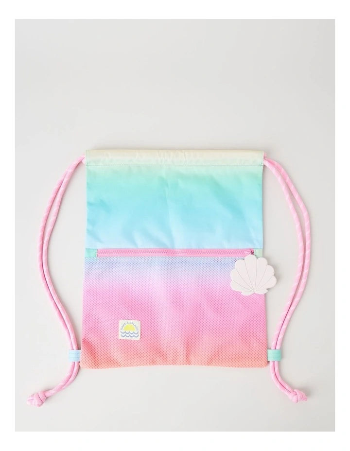 Swim Bag in Ombre Rainbow image 4