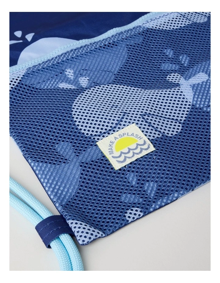Whale Swim Bag in Blue image 5