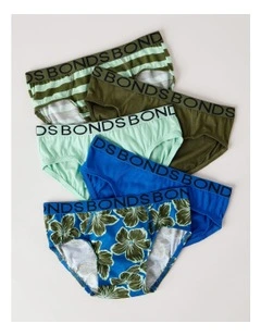 Brief 5 Pack in Print YZ2