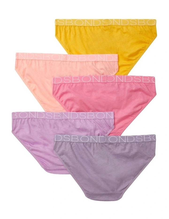 Bikini Undies 5 Pack in Multi image 2