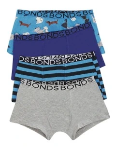 Trunk Pack Of 4 in Blue