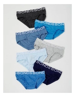 Boys Brief 7 Pack in