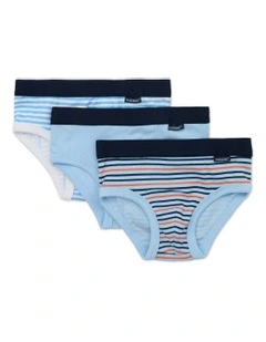 Underwear 3 Pack in Blue