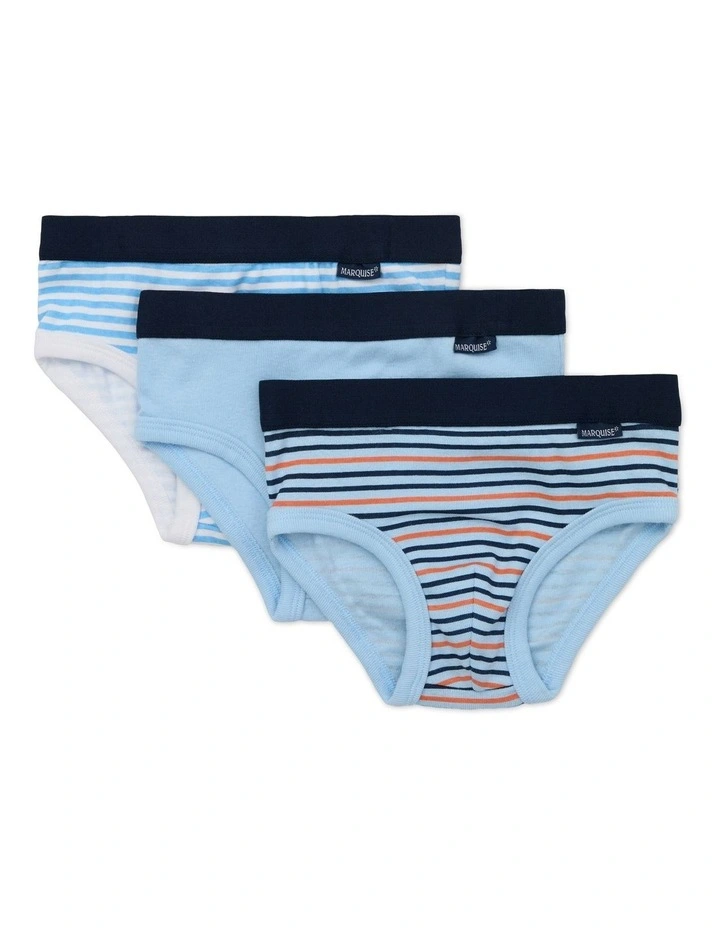 Underwear 3 Pack in Blue image 1