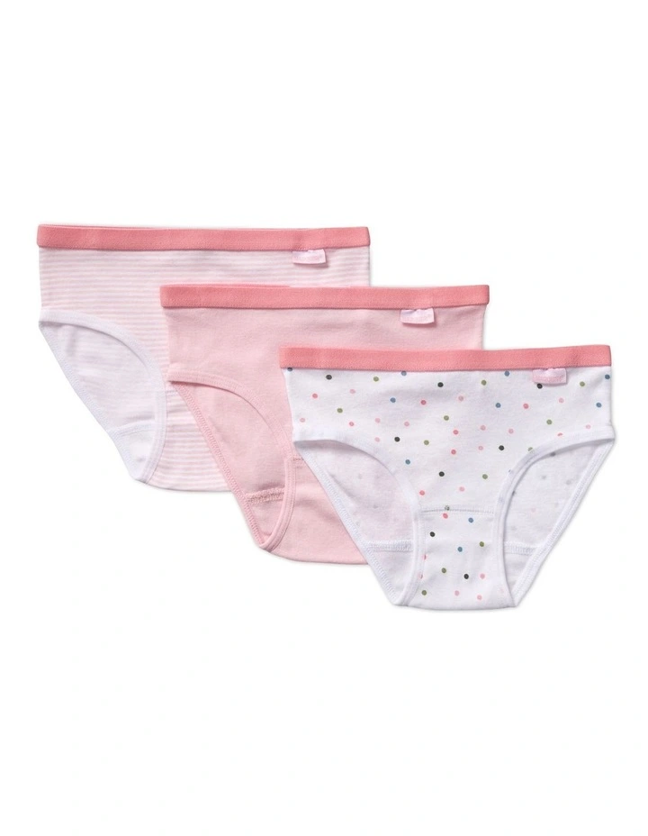 Underwear 3 Pack in Pink image 1