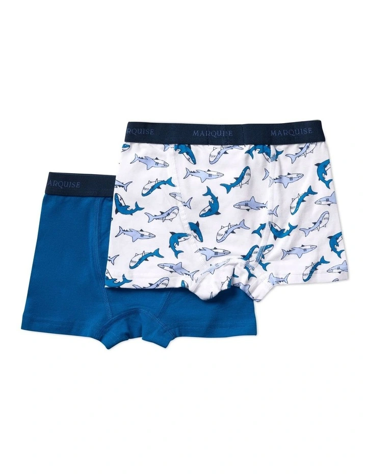 Trunks 2 Pack in Sharks image 2