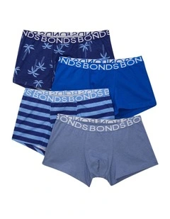 Trunk Pack of 4 in Blue