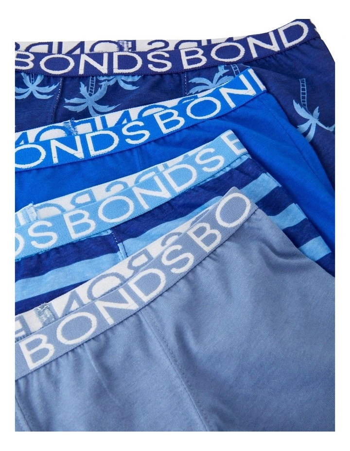 Trunk Pack of 4 in Blue image 3