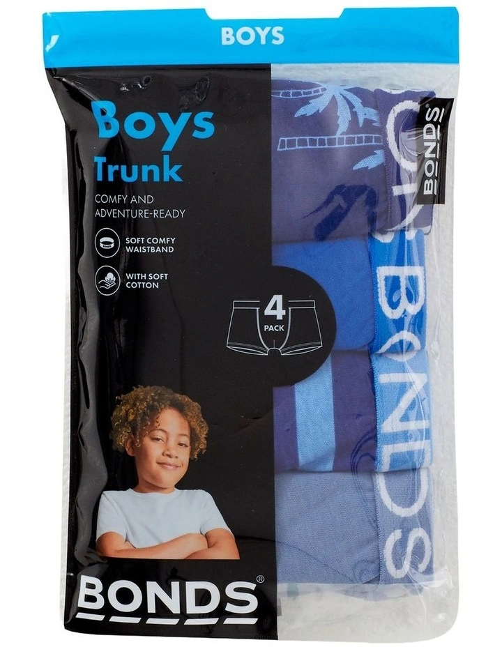 Trunk Pack of 4 in Blue image 4