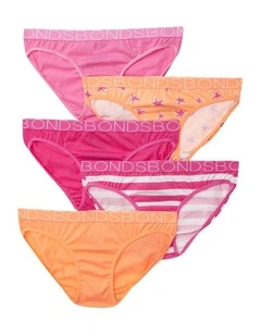 Bikini Pack Of 5 in Multi