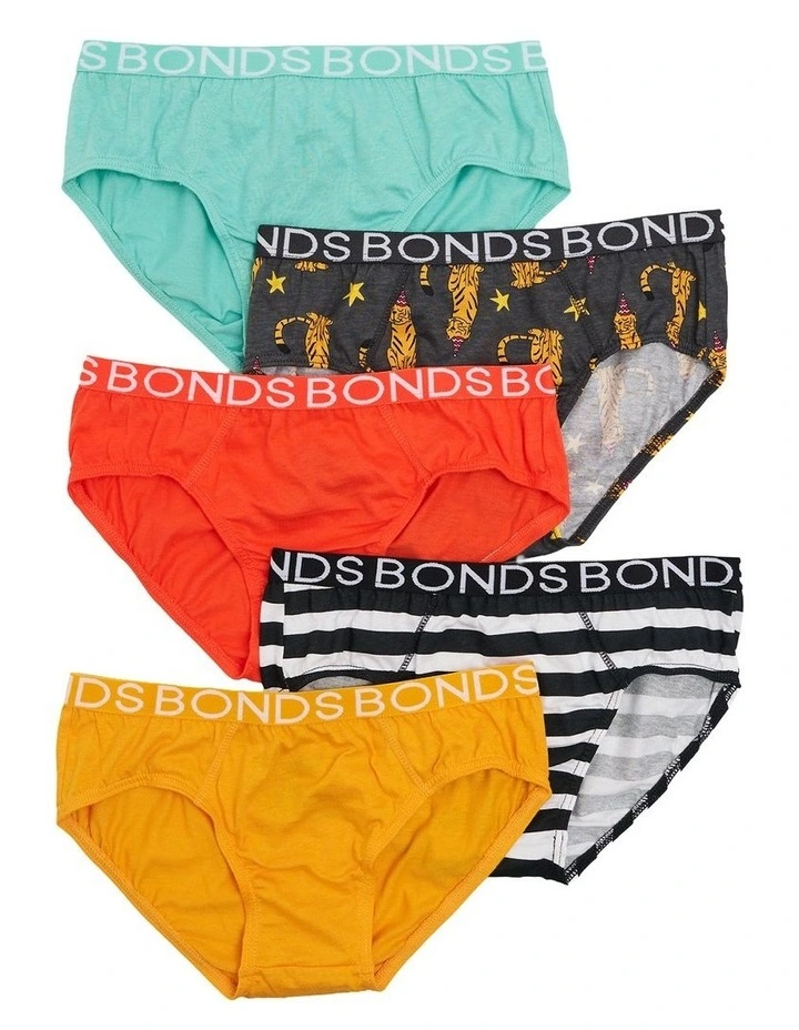 Brief Pack of 5 in Multi image 1