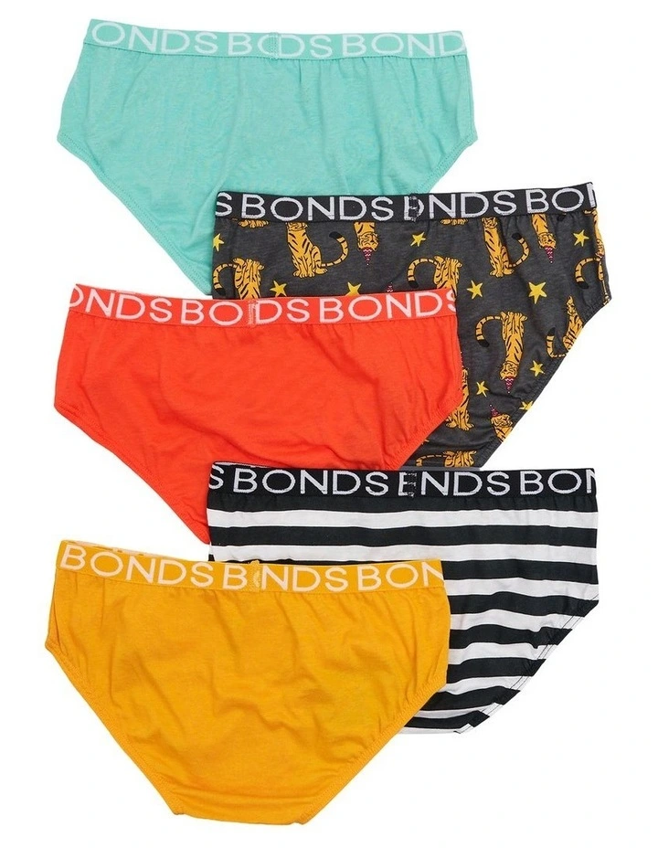 Brief Pack of 5 in Multi image 2