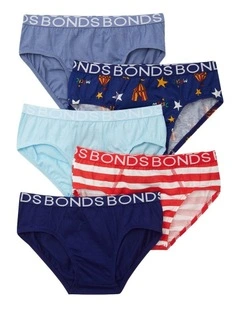 Brief 5 Pack in Multi