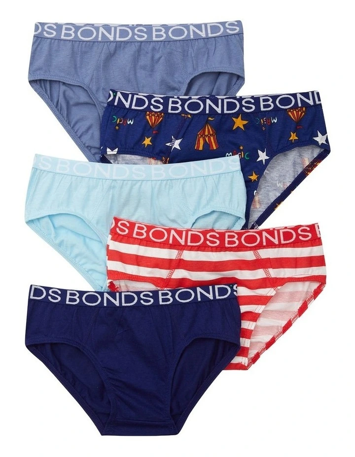 Brief 5 Pack in Multi image 1