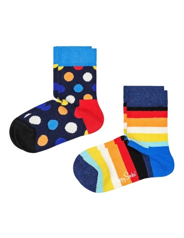 Happy Socks Mens Happy Sock 2-Pack