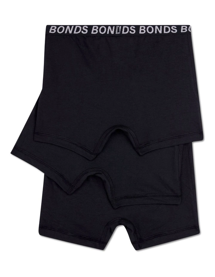 Sport Shortie 3-Pack in Black image 3