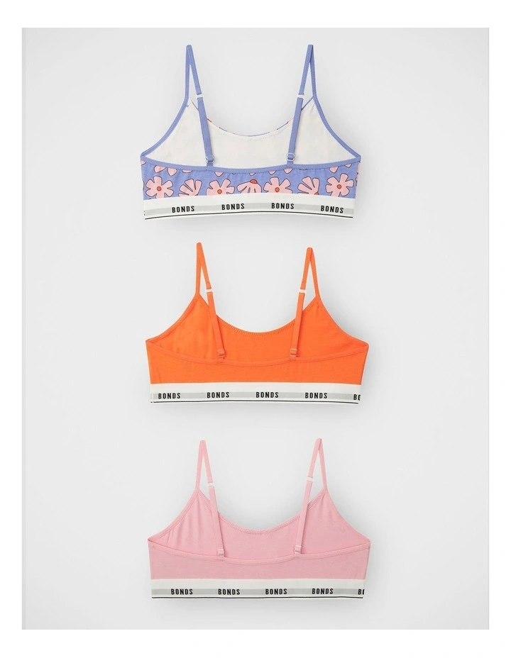Girls Hipster Scoop Crop 3 Pack in Framed In Flowers image 2