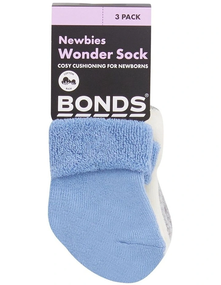 Wondersock Pack Of 3 in Multi image 3
