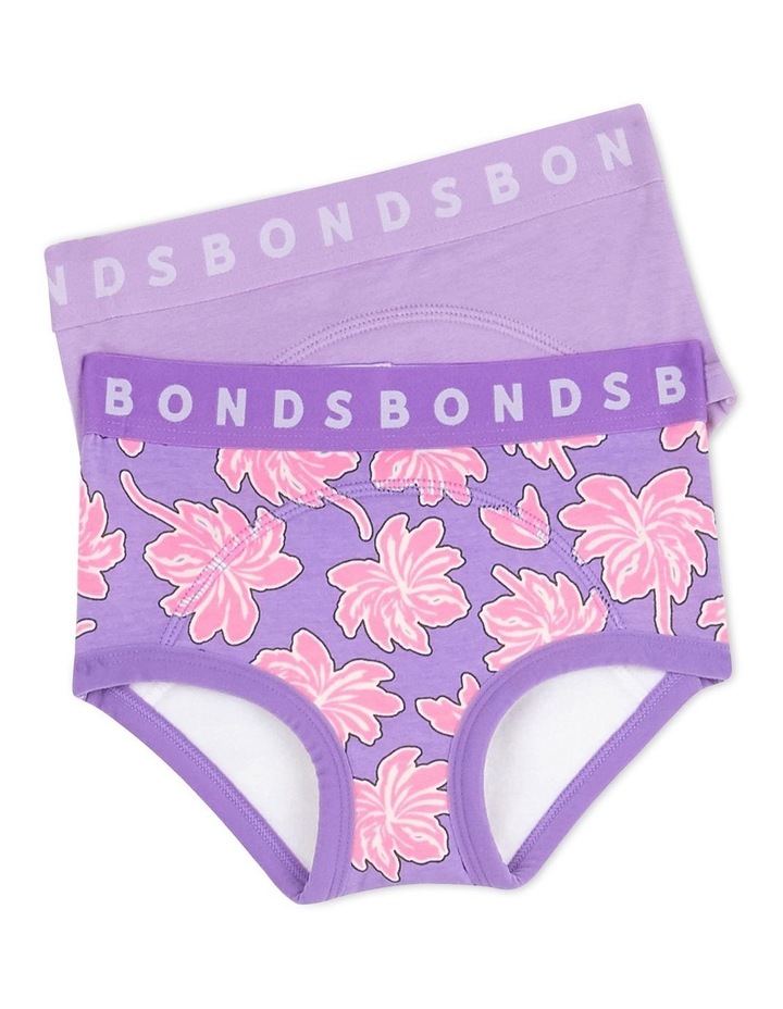 Whoopsies Toilet Training Undies 2 Pack in Petals/Purple
