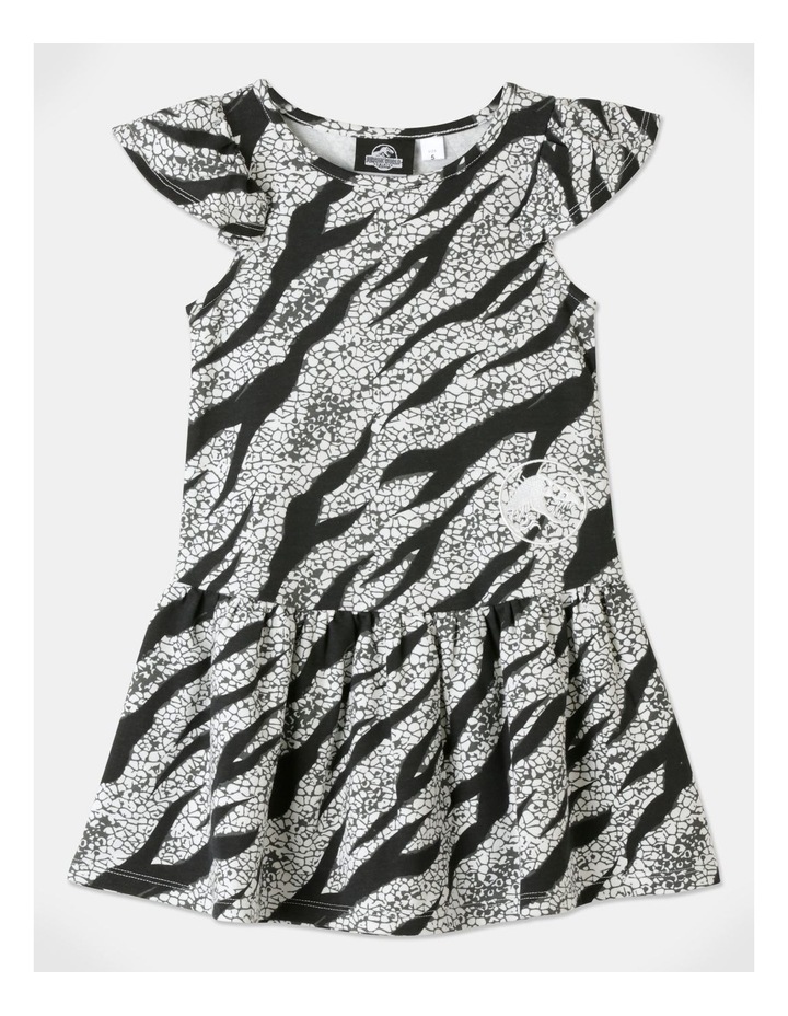Drop Frill Dress in Multi