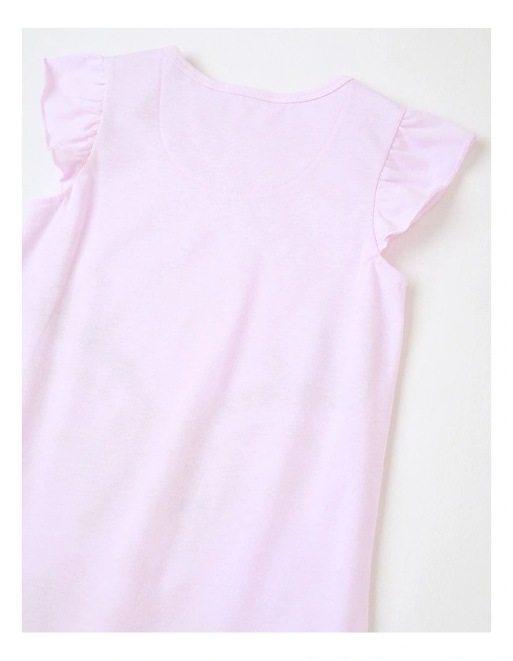 Xmas Reindeer Knit Nightie in Light Pink image 4