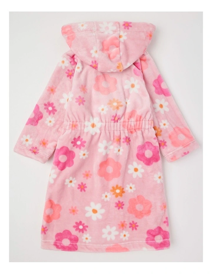 Floral Gown in Baby Pink image 3