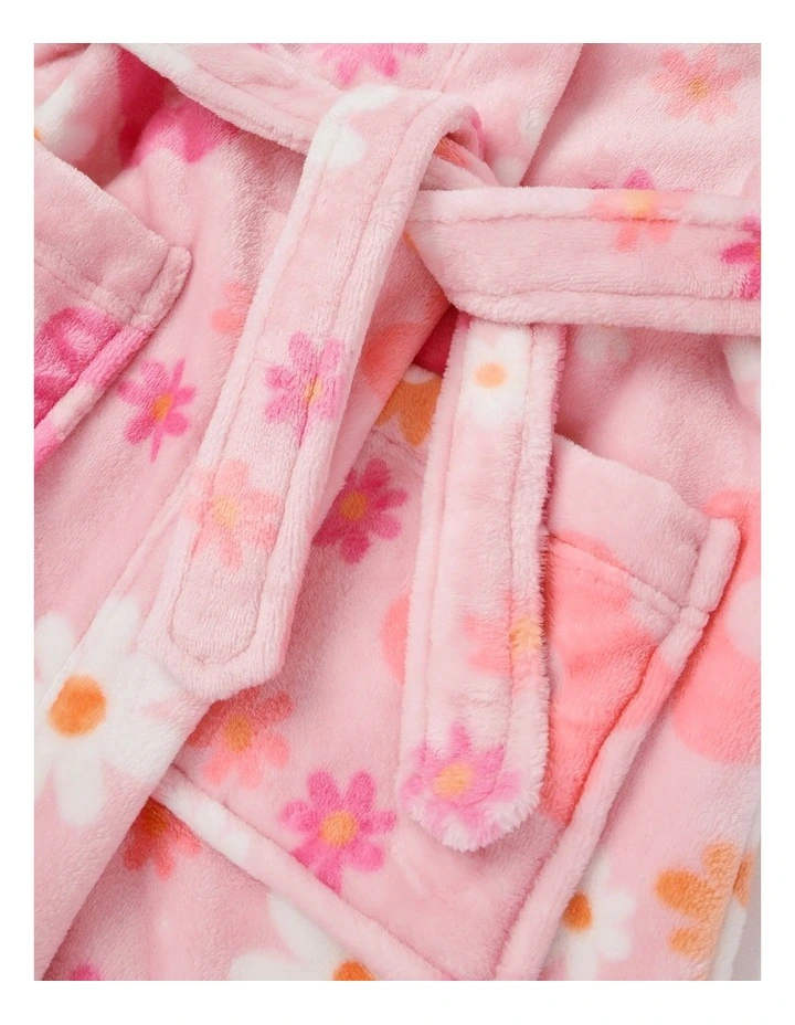 Floral Gown in Baby Pink image 4