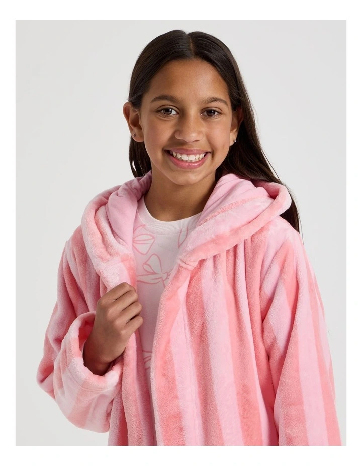 Stripe Gown in Light Pink image 2